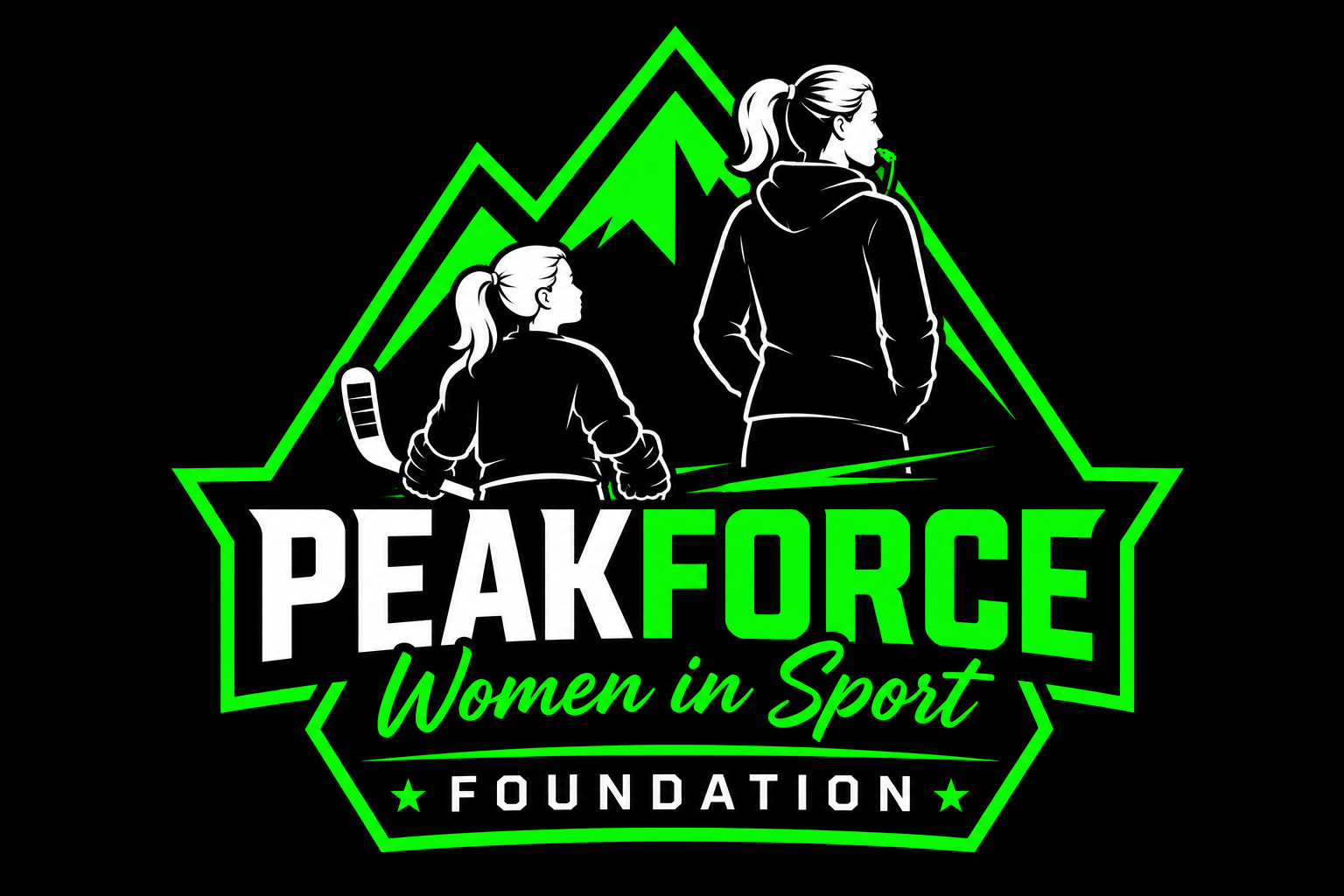 PeakForce Women in Sport Foundation Logo